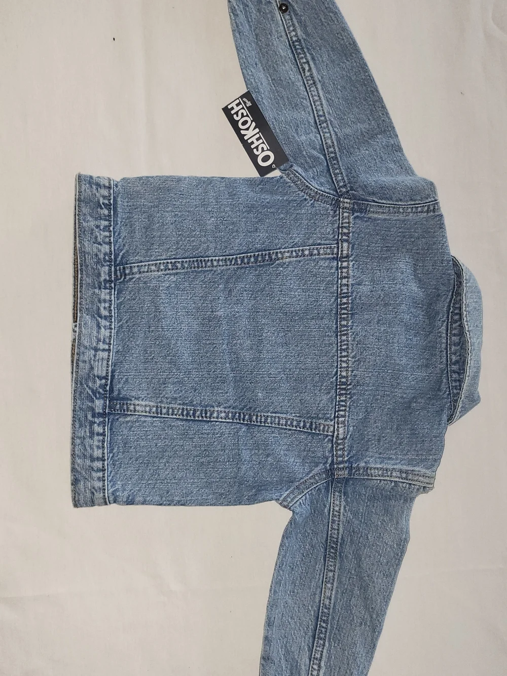 Toddler Unisex OshKosh B'gosh Kids' Light Blue Denim Jacket
